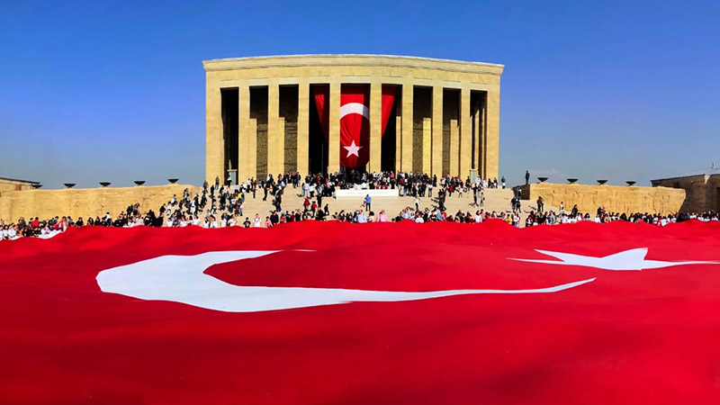 Cumhuriyet’in 102. Yılında Anıtkabir’i 1 Milyon 125 Bin